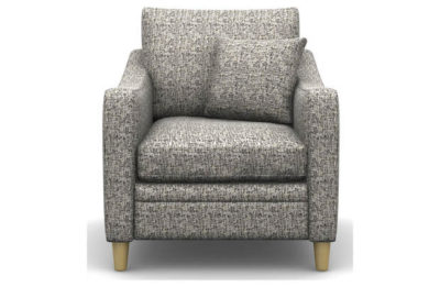 Heart of House Newbury Fabric Chair - Stone